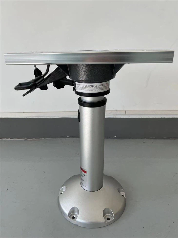 Mainstay Regular 2-3/8" luftdriven piedestal - 14.5"-20.5", skjut och vridbar